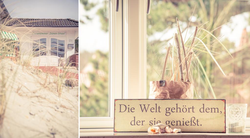 Duenen Stuuv Hotell Sankt Peter-Ording Exteriör bild
